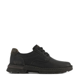  comfort leren veterschoenen zwart