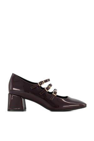 lak pumps bordeaux