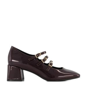 lak pumps bordeaux