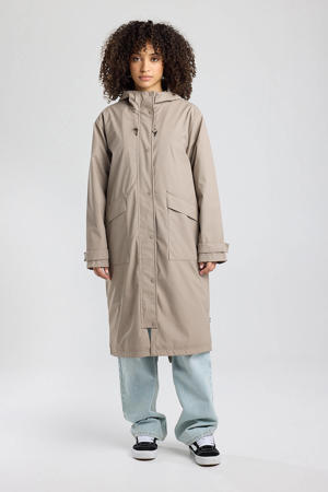 regenjas taupe
