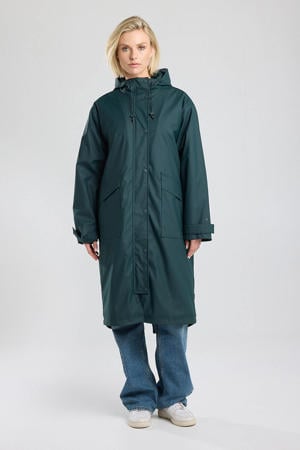 regenjas petrol