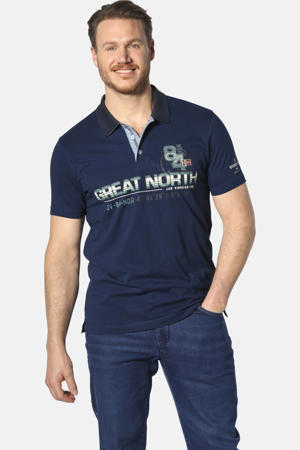 polo GIZUR Plus Size met printopdruk