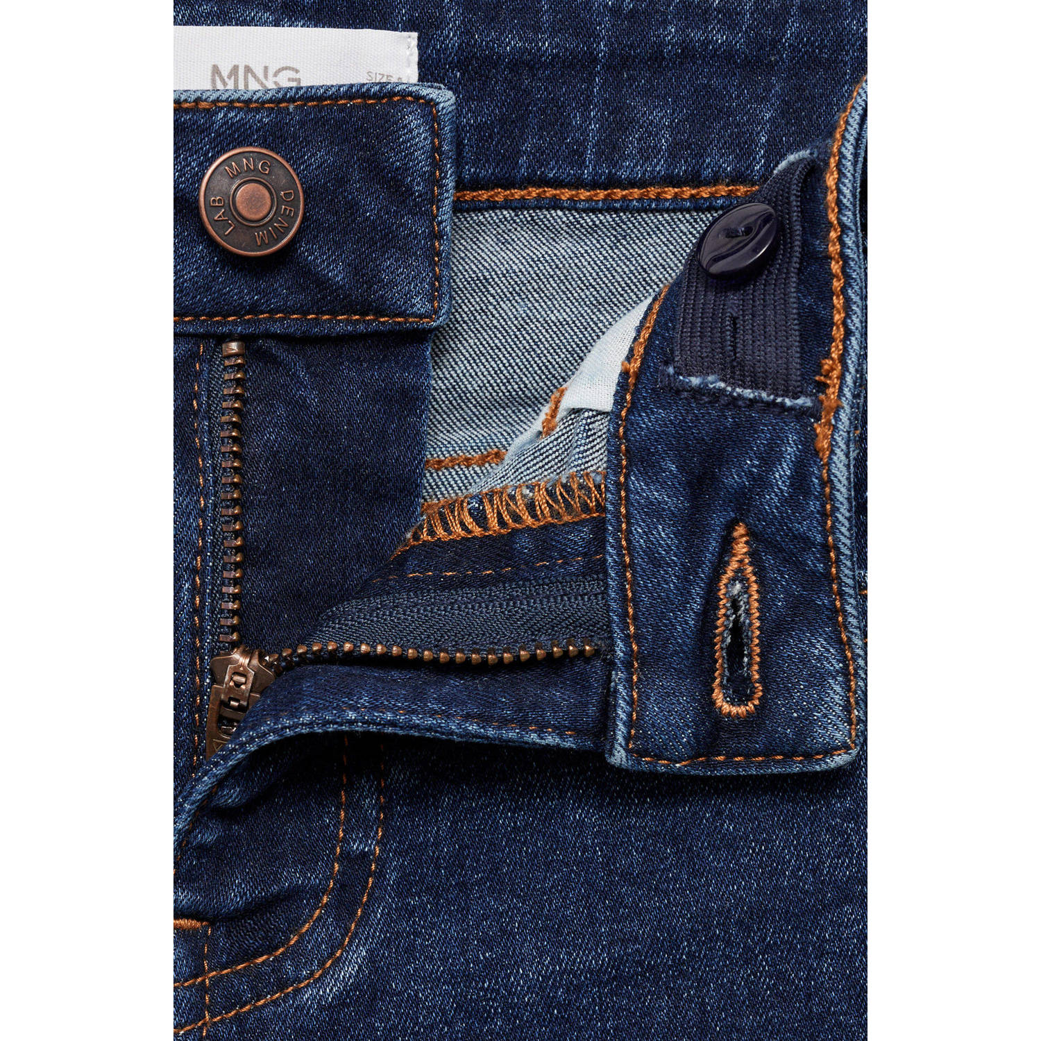 Mango Kids skinny jeans medium blue denim