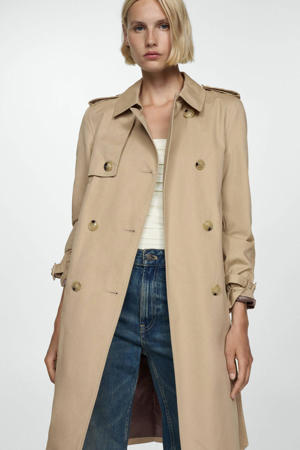 trenchcoat tussen beige