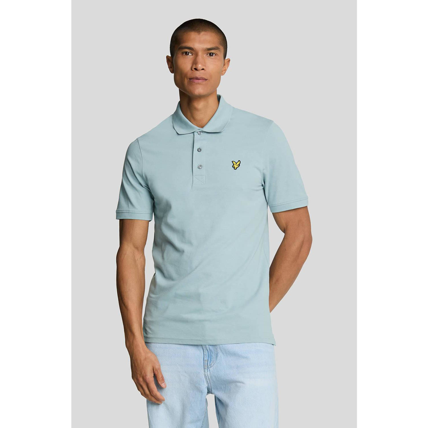 Lyle & Scott regular fit polo met logo
