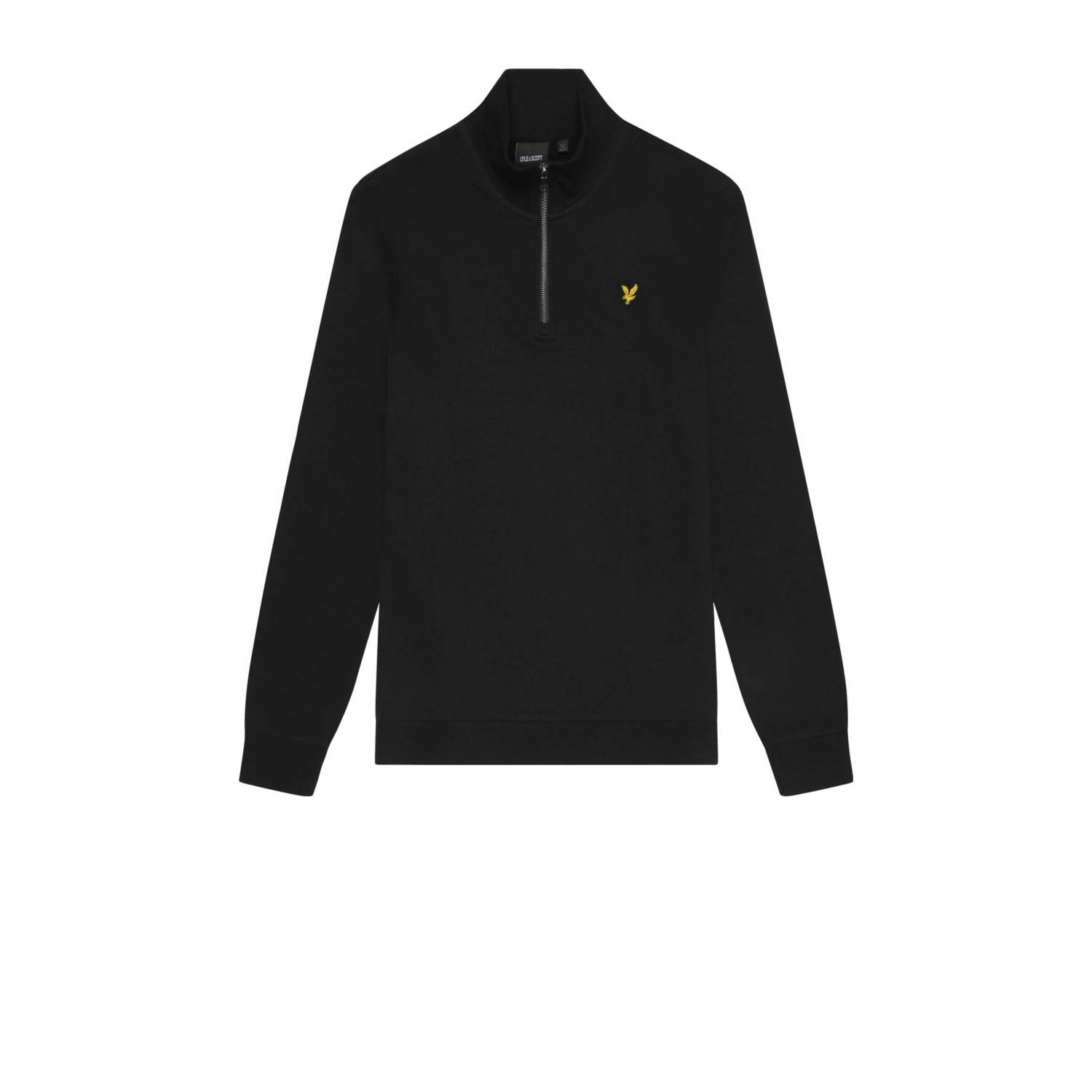 LYLE & SCOTT Heren Truien & Vesten Loopback Quarter Zip Sweat Zwart
