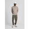 Lyle & Scott wol gebreide trui taupe