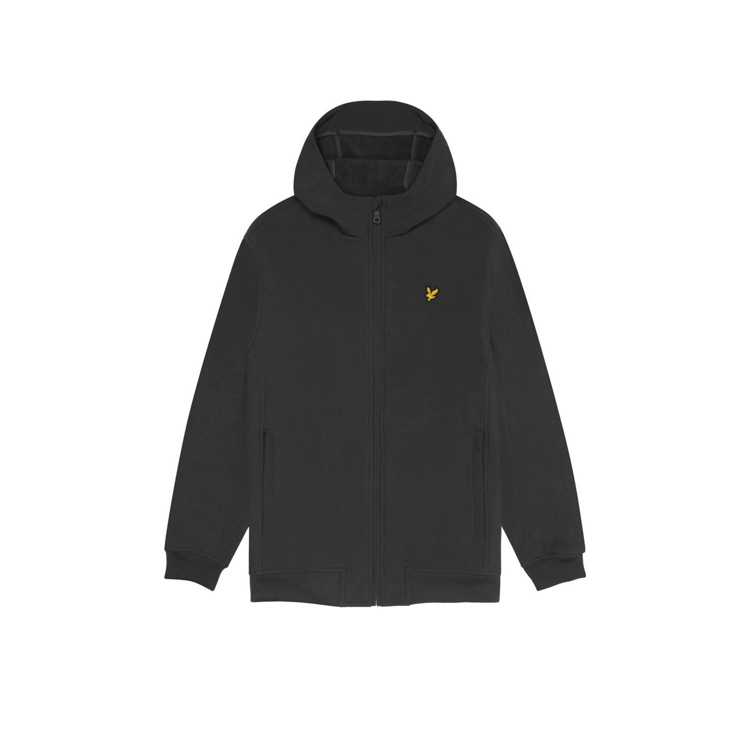 LYLE & SCOTT Heren Jassen Fleece Back Softshell Jacket Donkergrijs