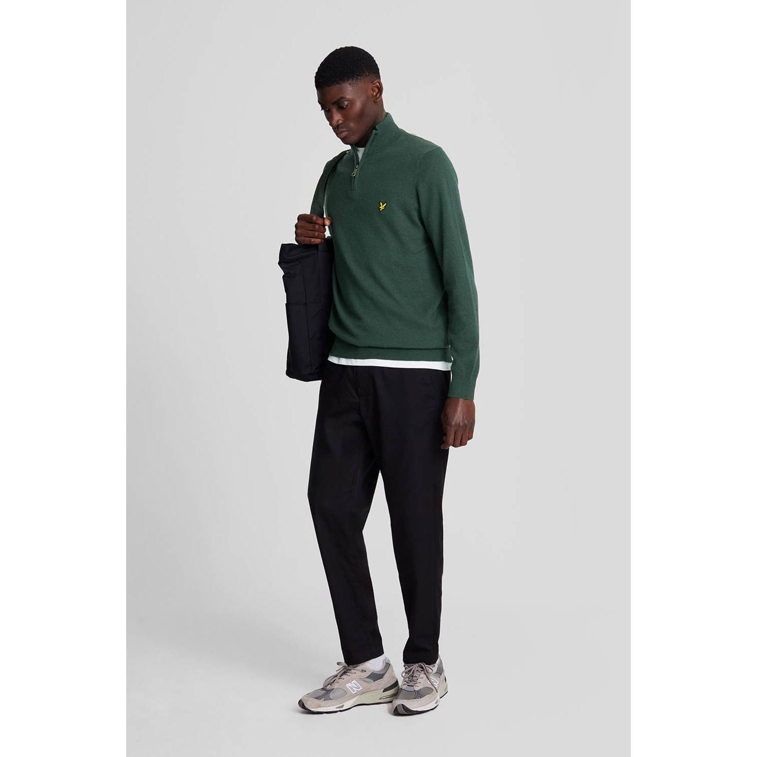 Lyle & Scott wol gebreide trui