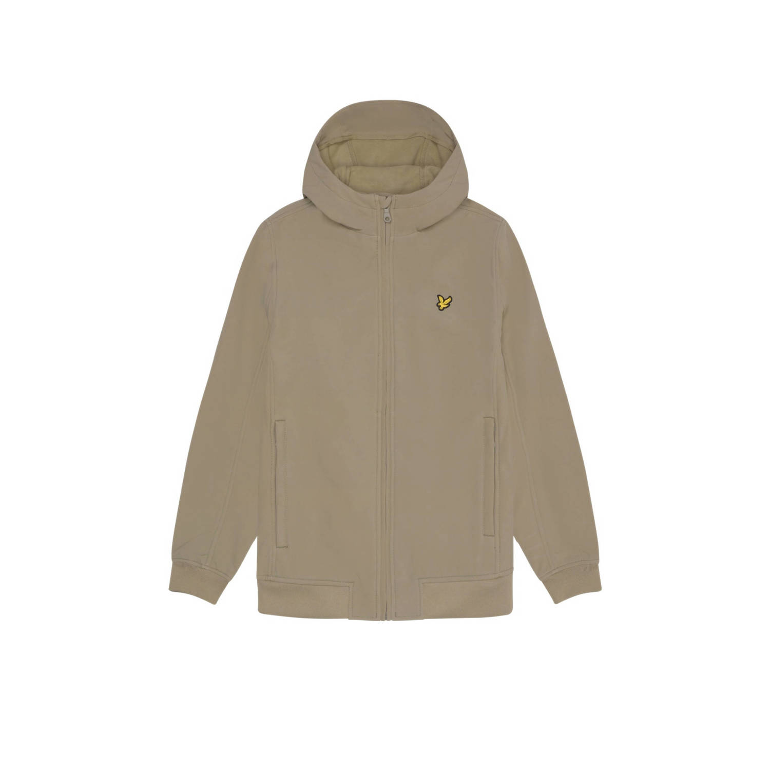 LYLE & SCOTT Heren Jassen Fleece Back Softshell Jacket Groen