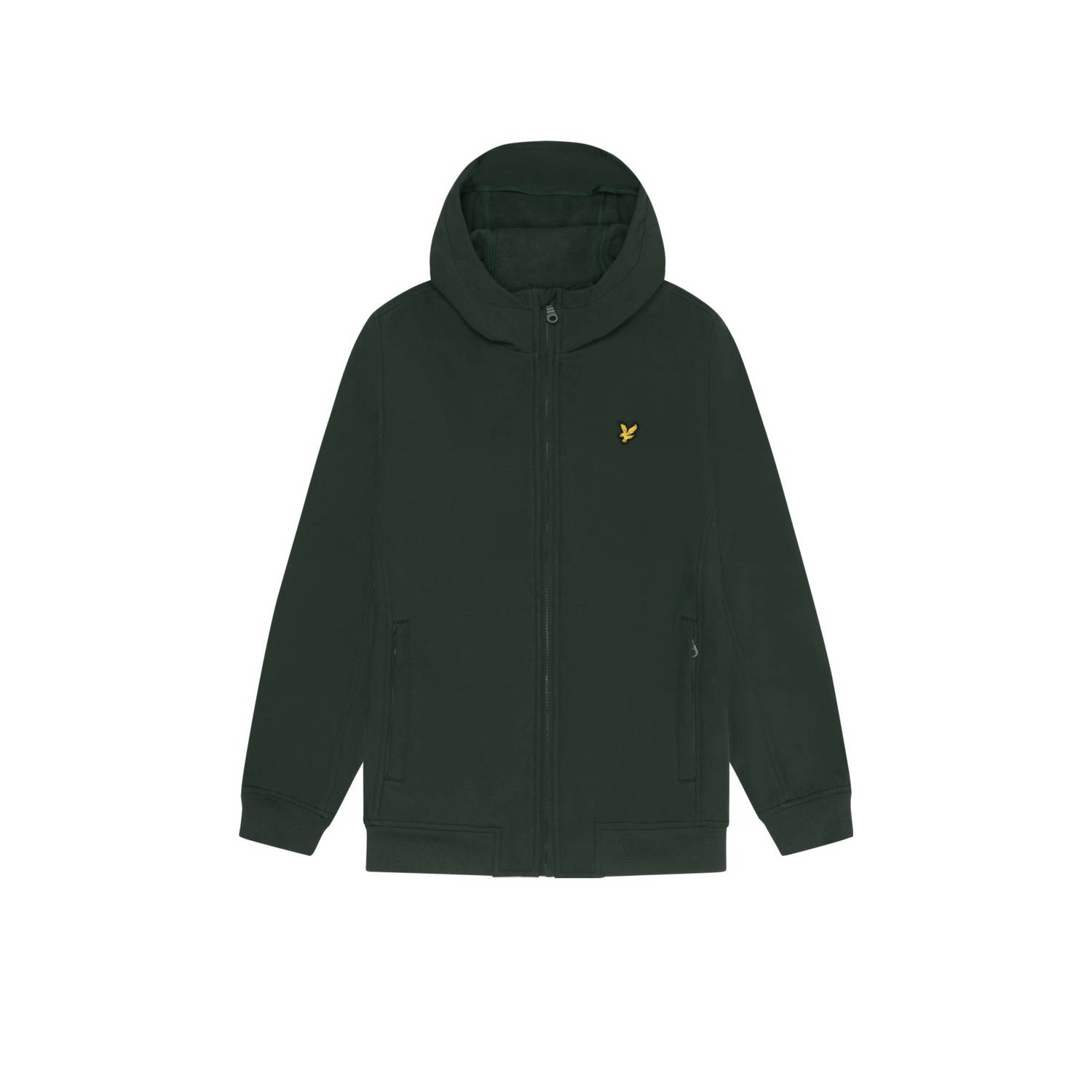 LYLE & SCOTT Heren Jassen Fleece Back Softshell Jacket Blauw