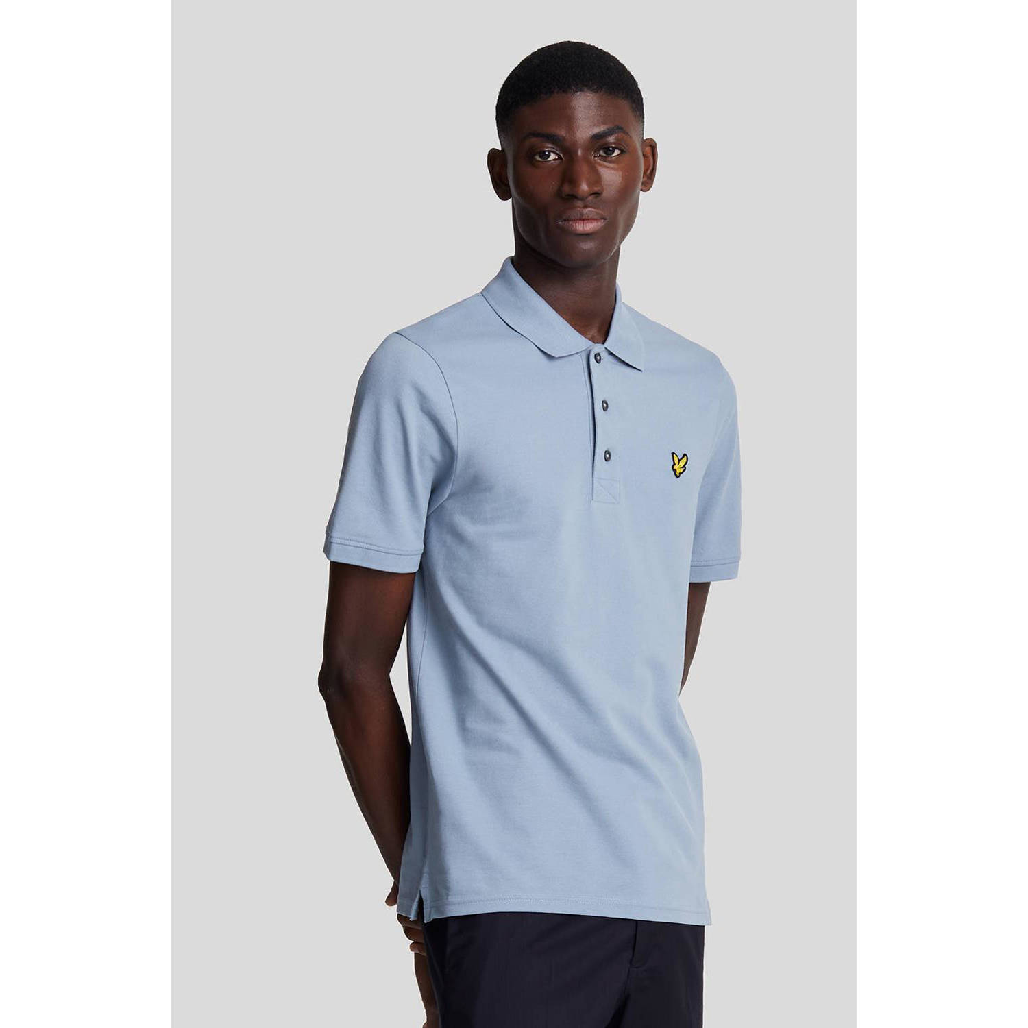 Lyle & Scott regular fit polo met logo