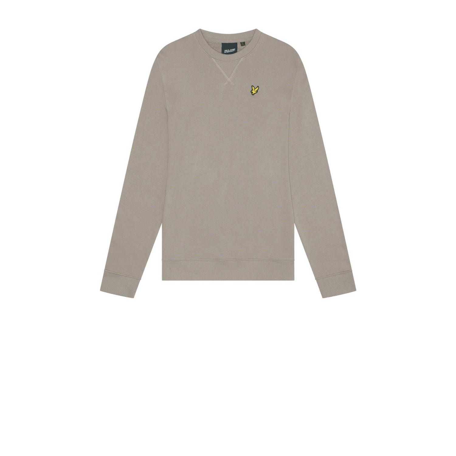 LYLE & SCOTT Heren Truien & Vesten Crew Neck Taupe