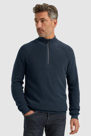 gebreide trui donkerblauw