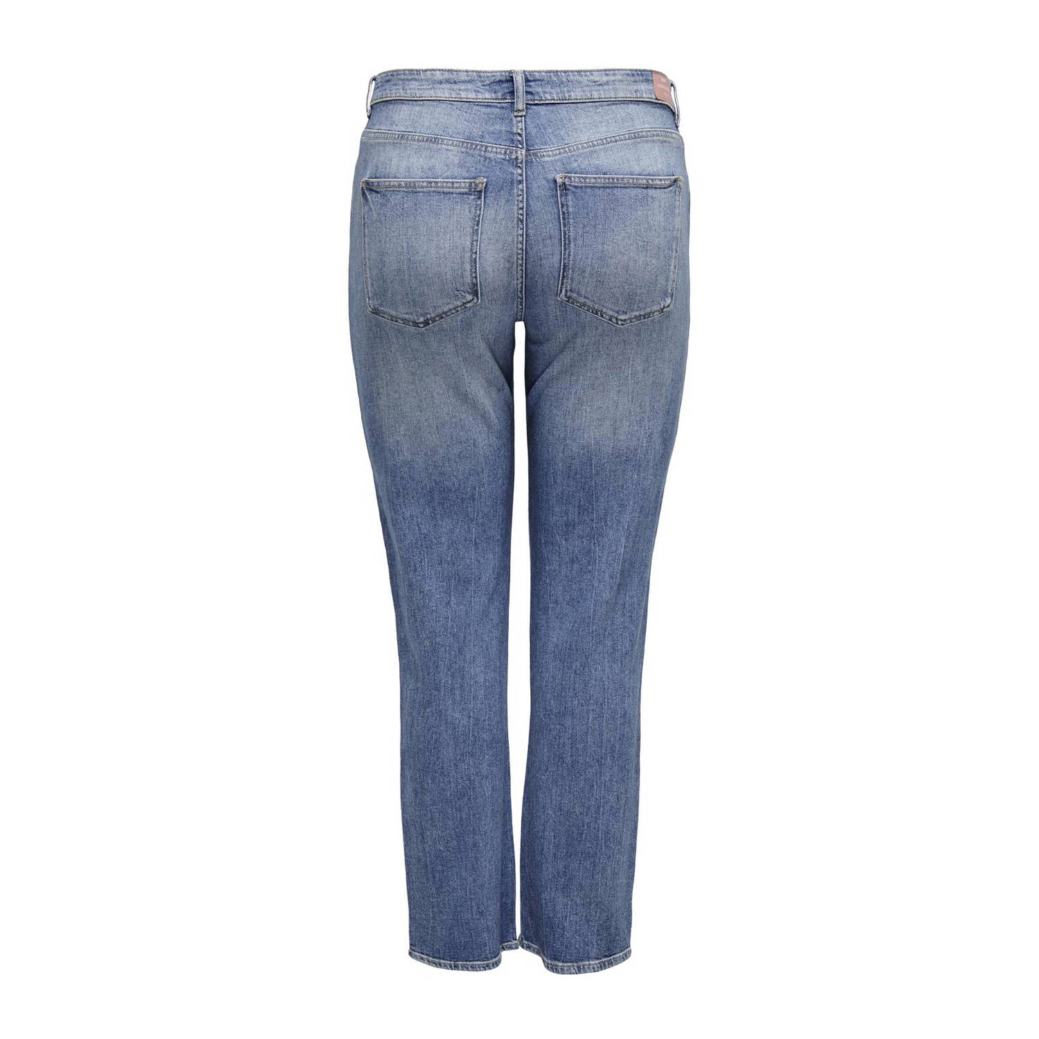 ONLY CARMAKOMA high waist wide leg jeans light denim blue