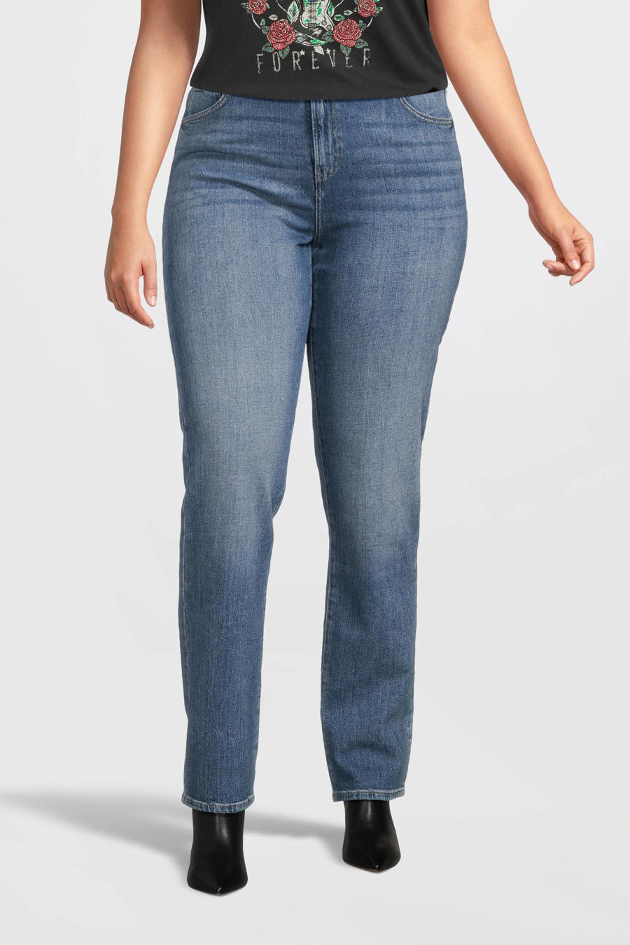 CARWILLY HW WIDE JEANS CRO1099 NOOS | Only Carmakoma | MORE Fashion