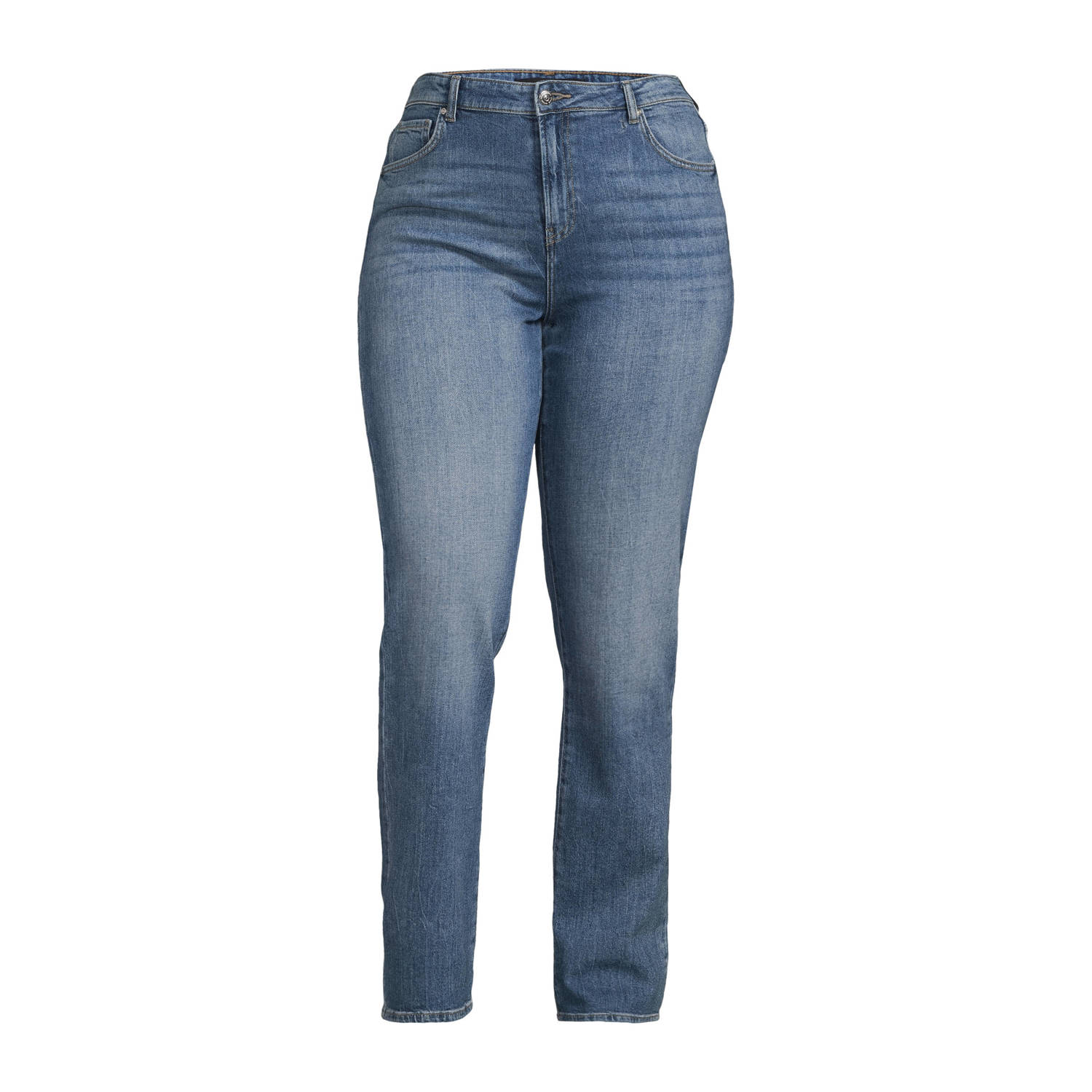 ONLY CARMAKOMA High-waist jeans CARMEGAN HW WIDE DNM AZG122 BF