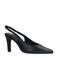 Manfield leren slingback pumps zwart