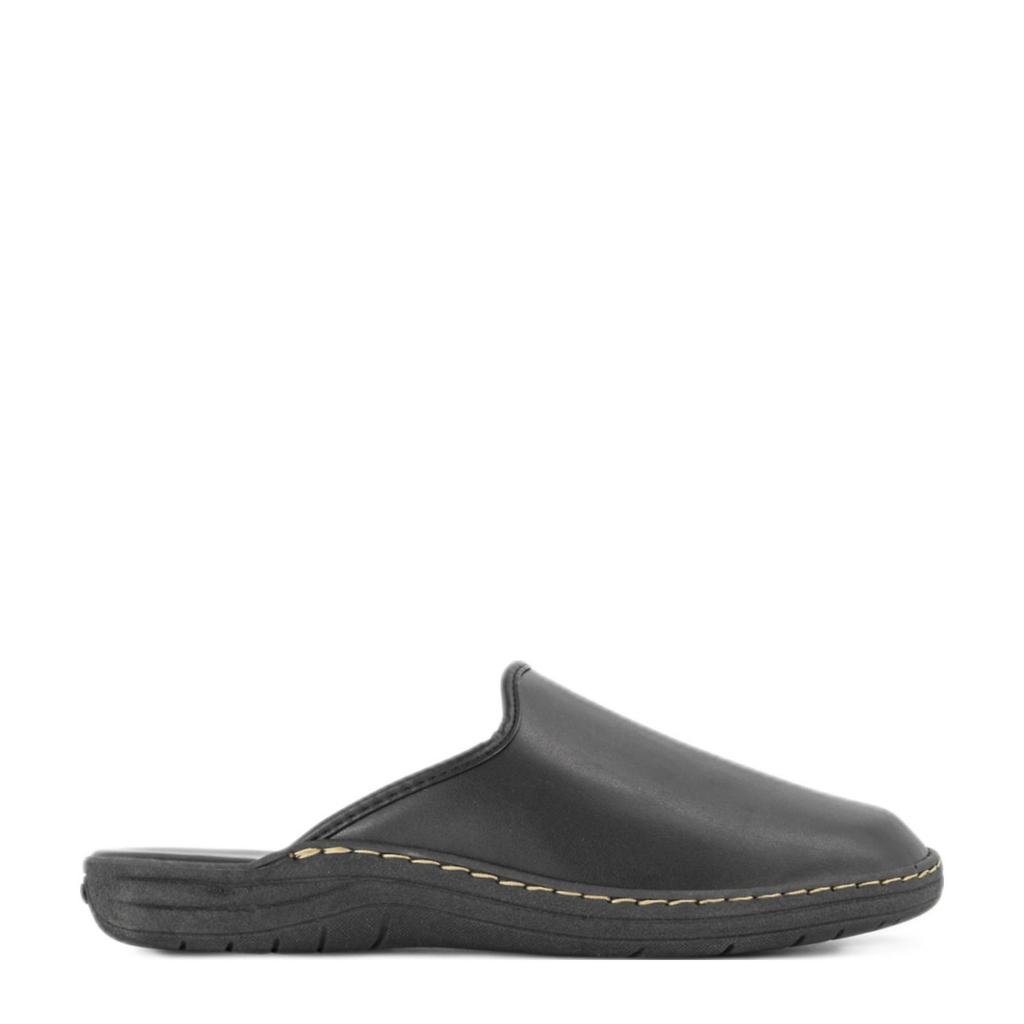 Zwarte heren Casa mia pantoffels