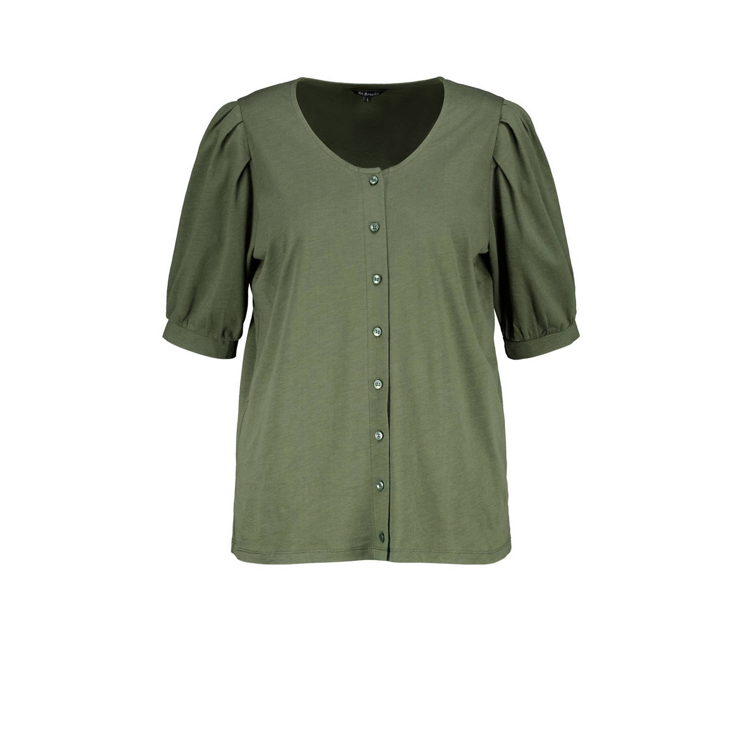 MS Mode blouse kaki