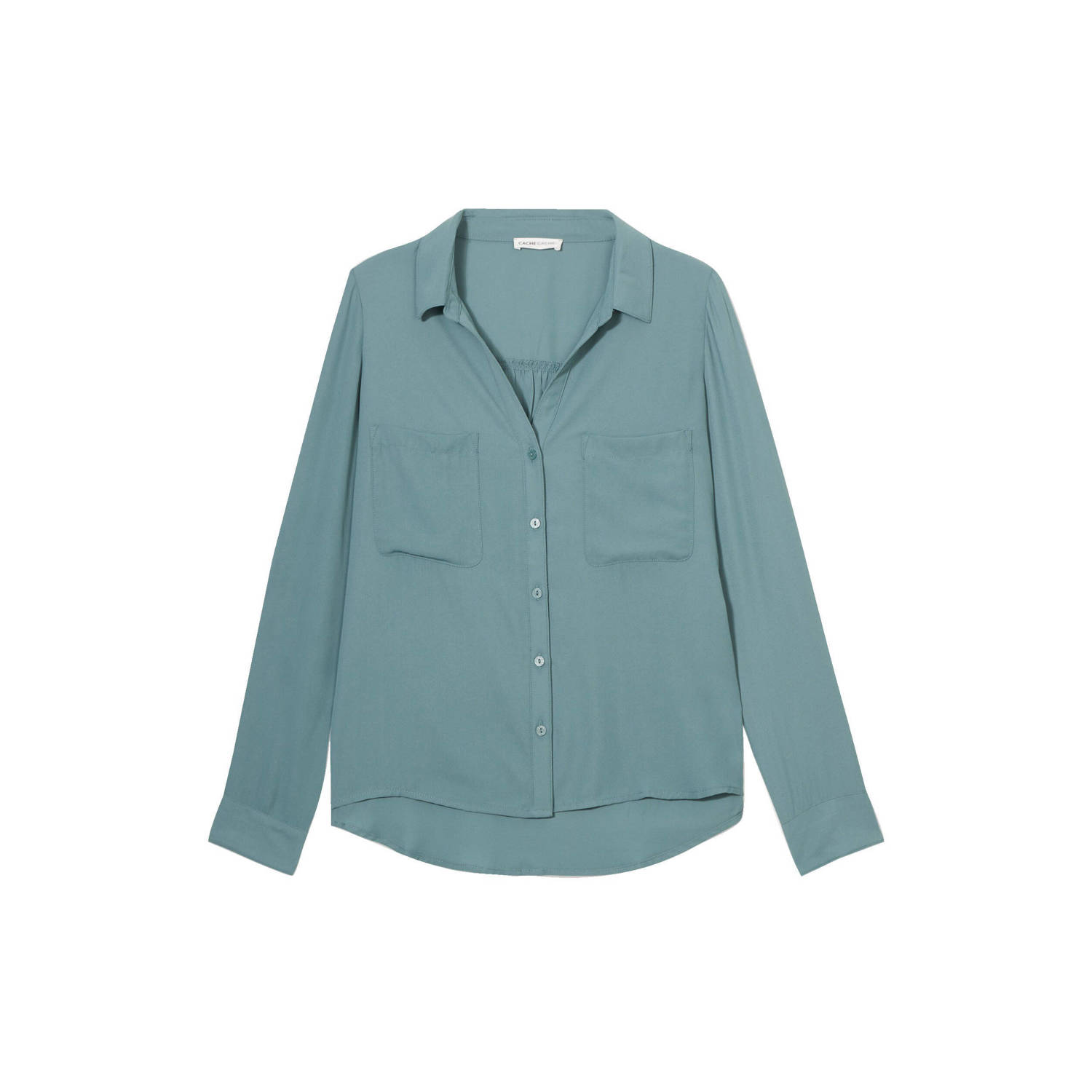 Cache gestreepte blouse