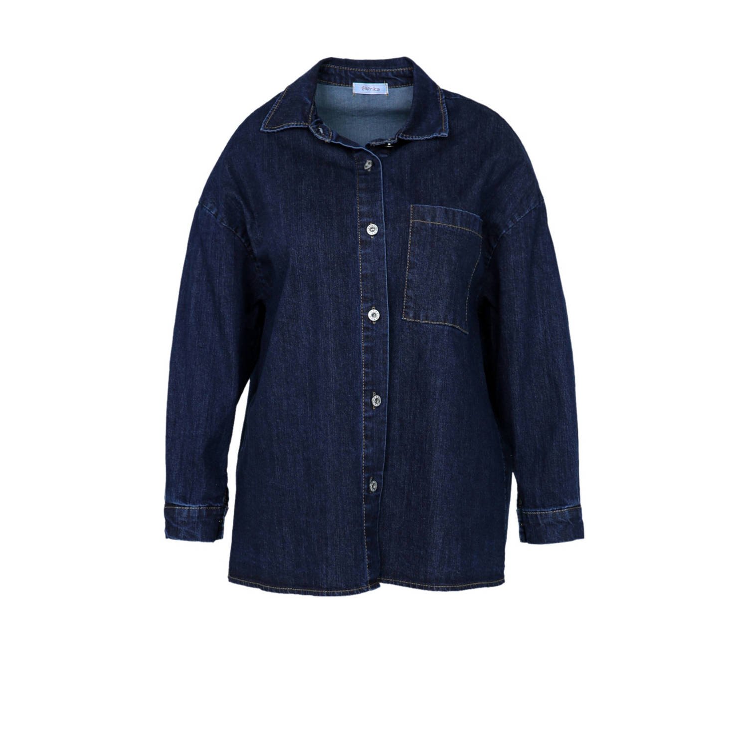 Paprika denim blouse medium blue denim