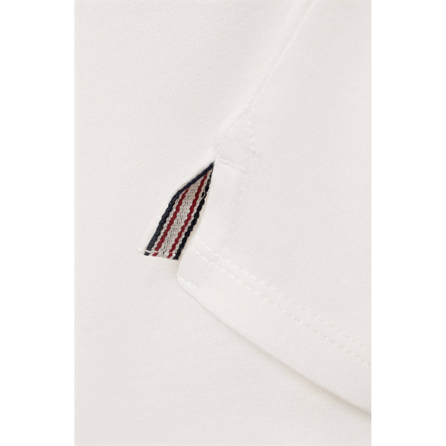 Mango Kids gestreepte polo wit