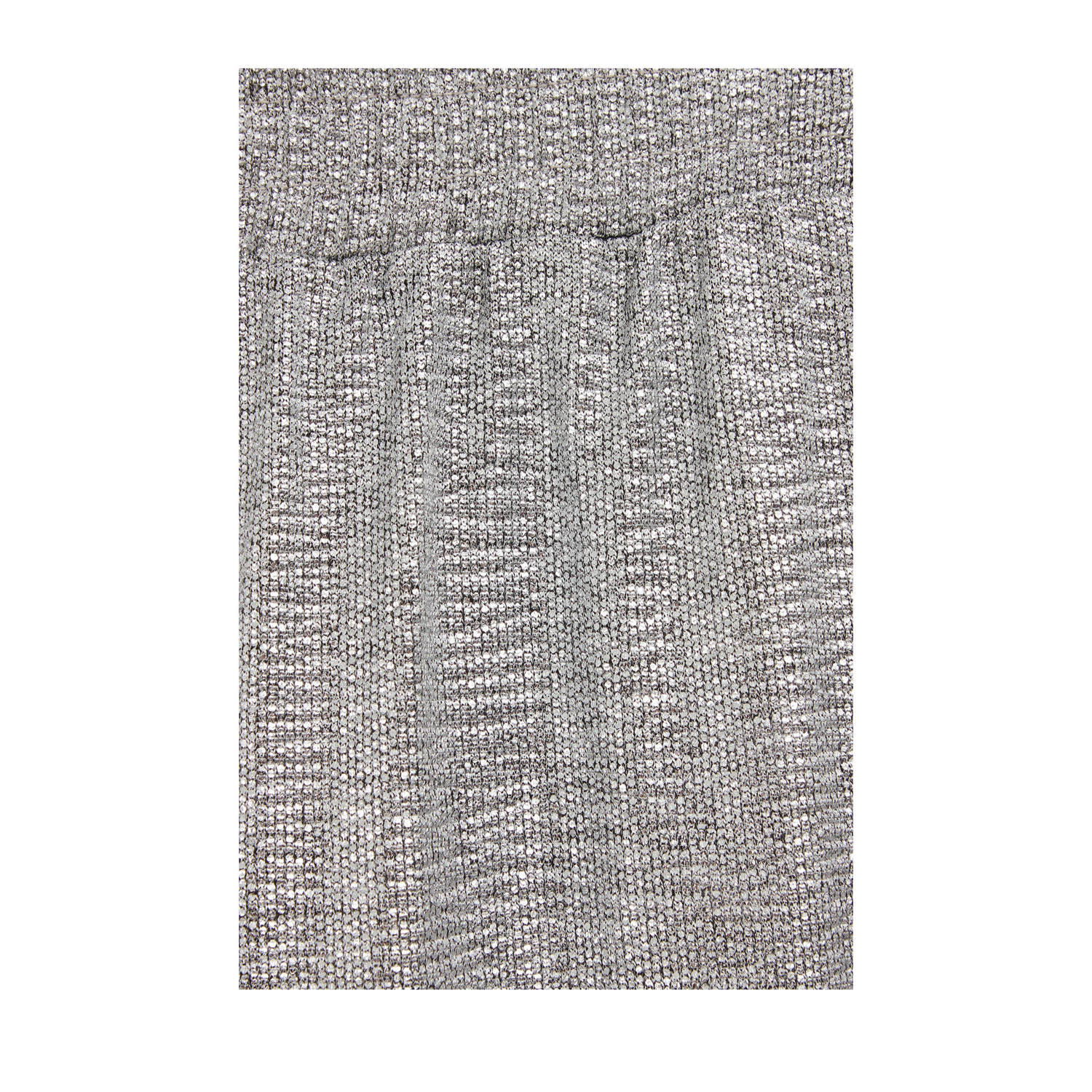 WE Fashion straight fit broek zilver