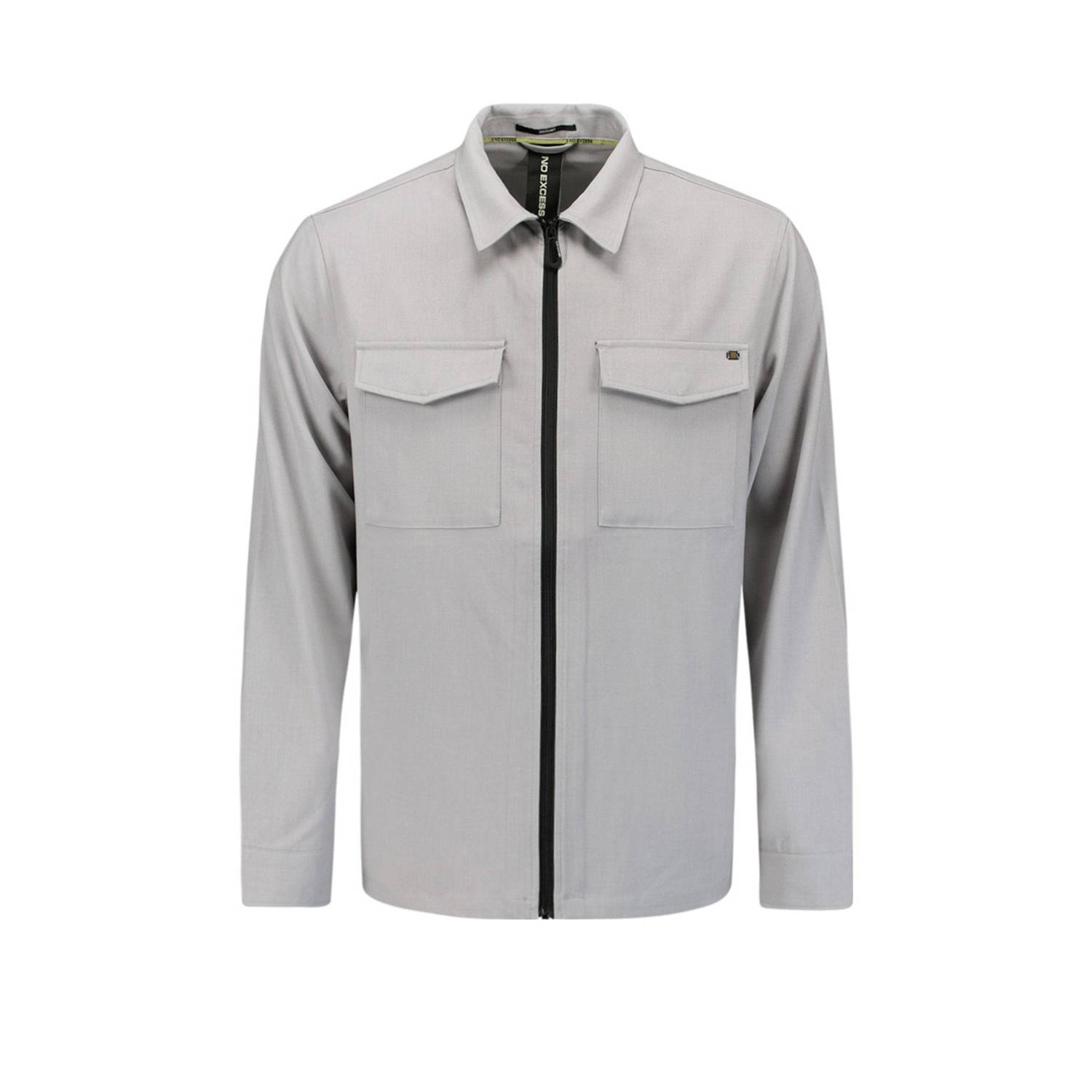 No Excess overshirt grijs