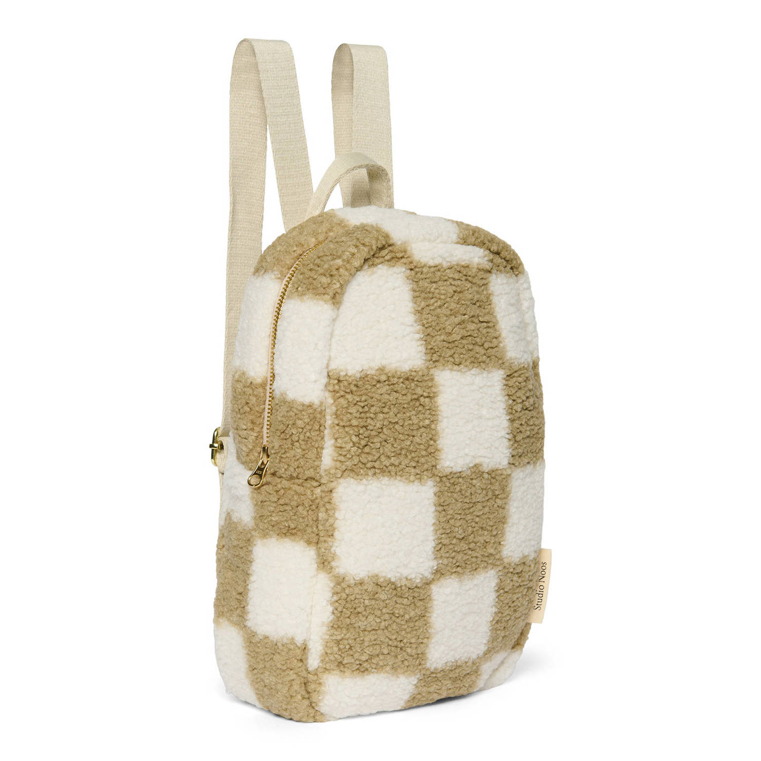 Studio Noos teddy rugzak beige ecru