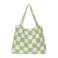 Studio Noos x Binibamba luiertas Checked Teddy Mom Bag groen