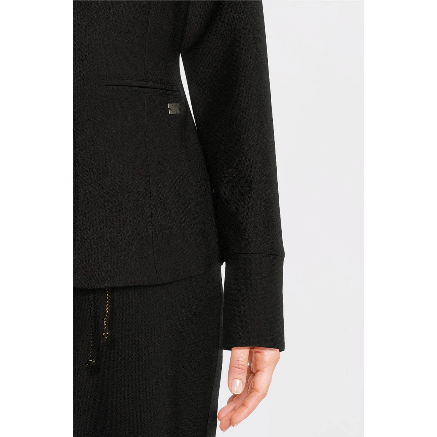 TQ-Amsterdam getailleerde blazer Manja V zwart