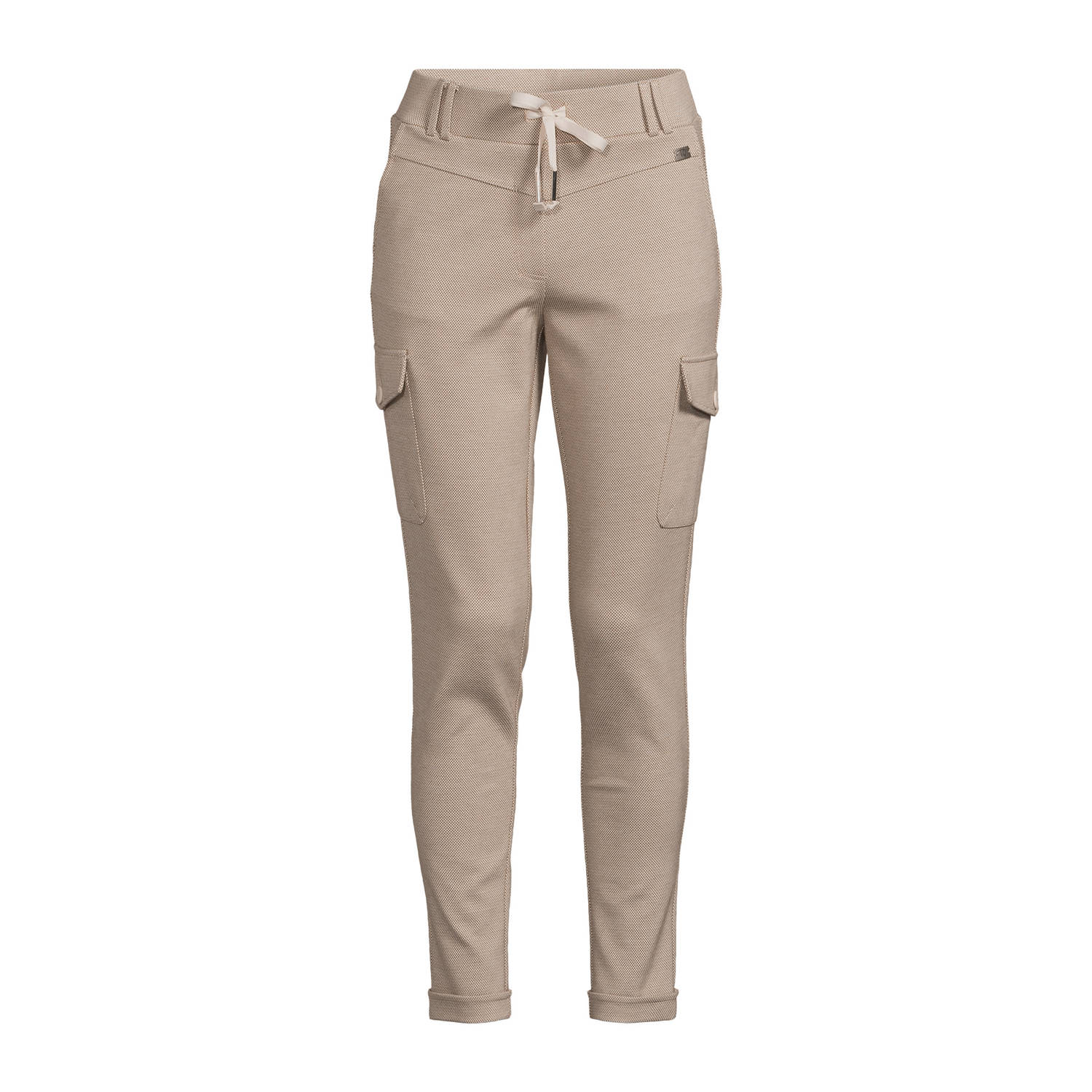 TQ-Amsterdam regular fit broek Karin beige