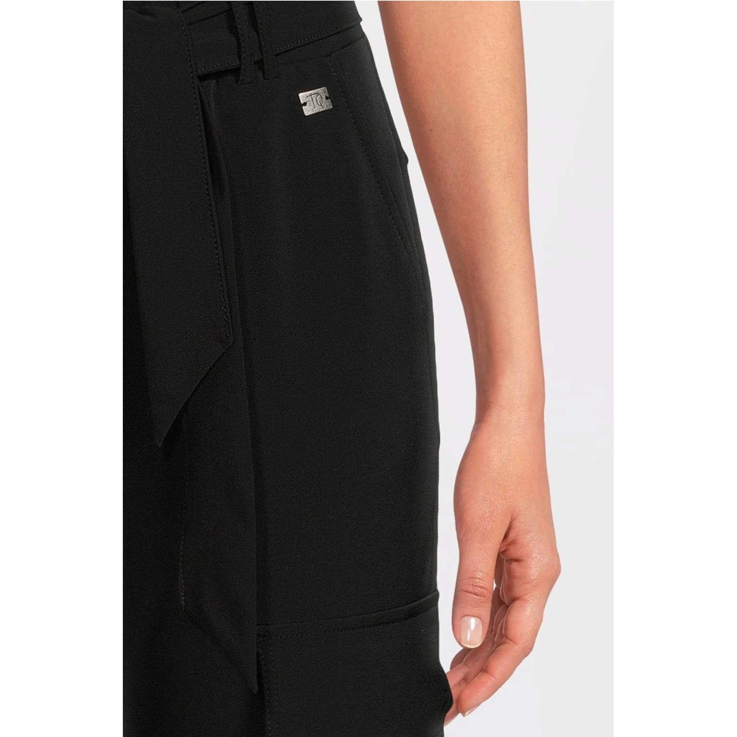 TQ-Amsterdam regular fit broek Tatum zwart