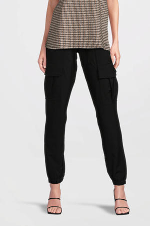 regular fit broek Tatum zwart