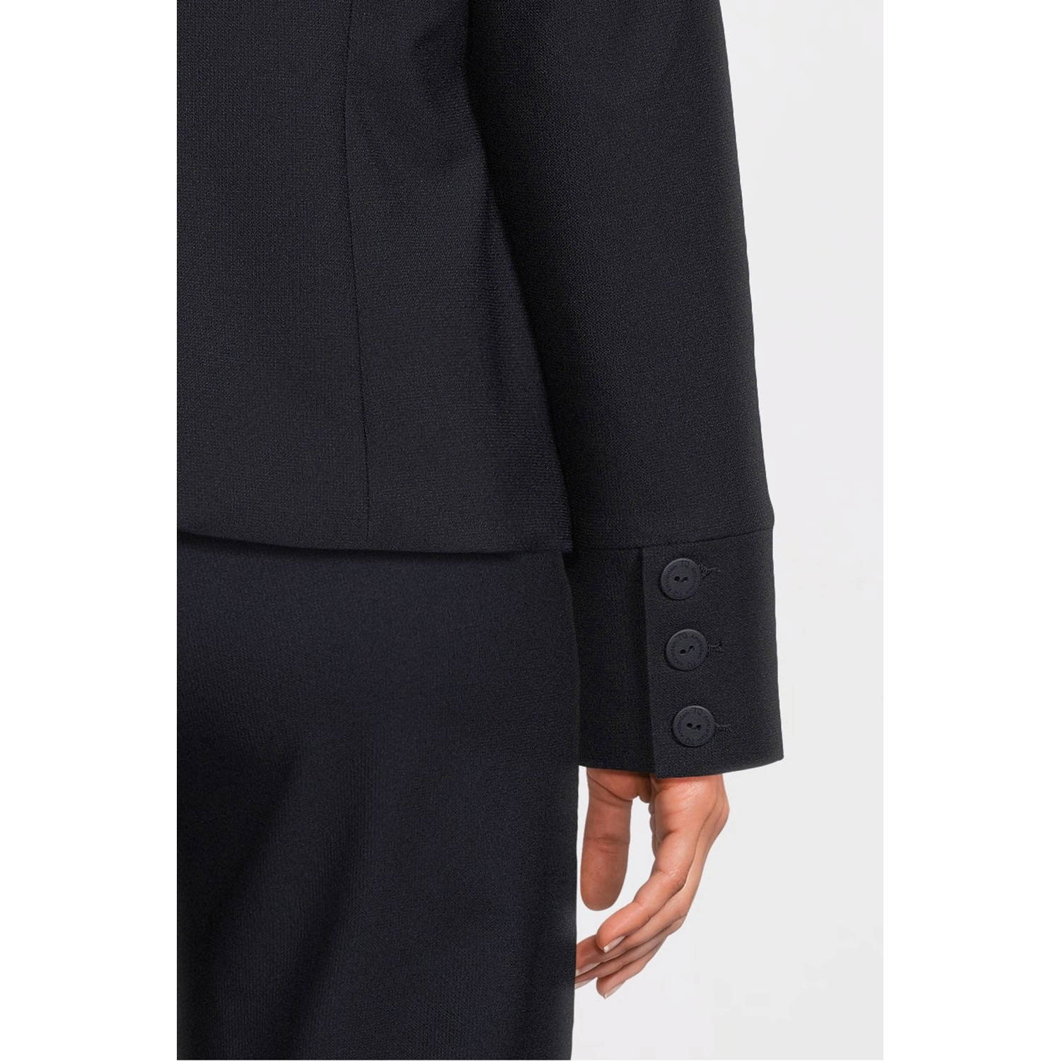 TQ-Amsterdam getailleerde blazer Manja V donkerblauw