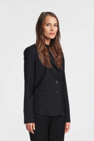 getailleerde blazer Manja V donkerblauw
