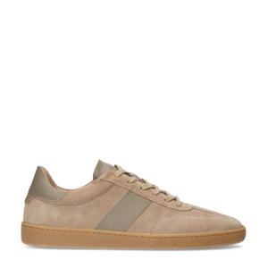 suède sneakers beige