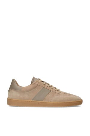 suède sneakers beige