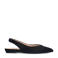 Manfield suède loafers zwart