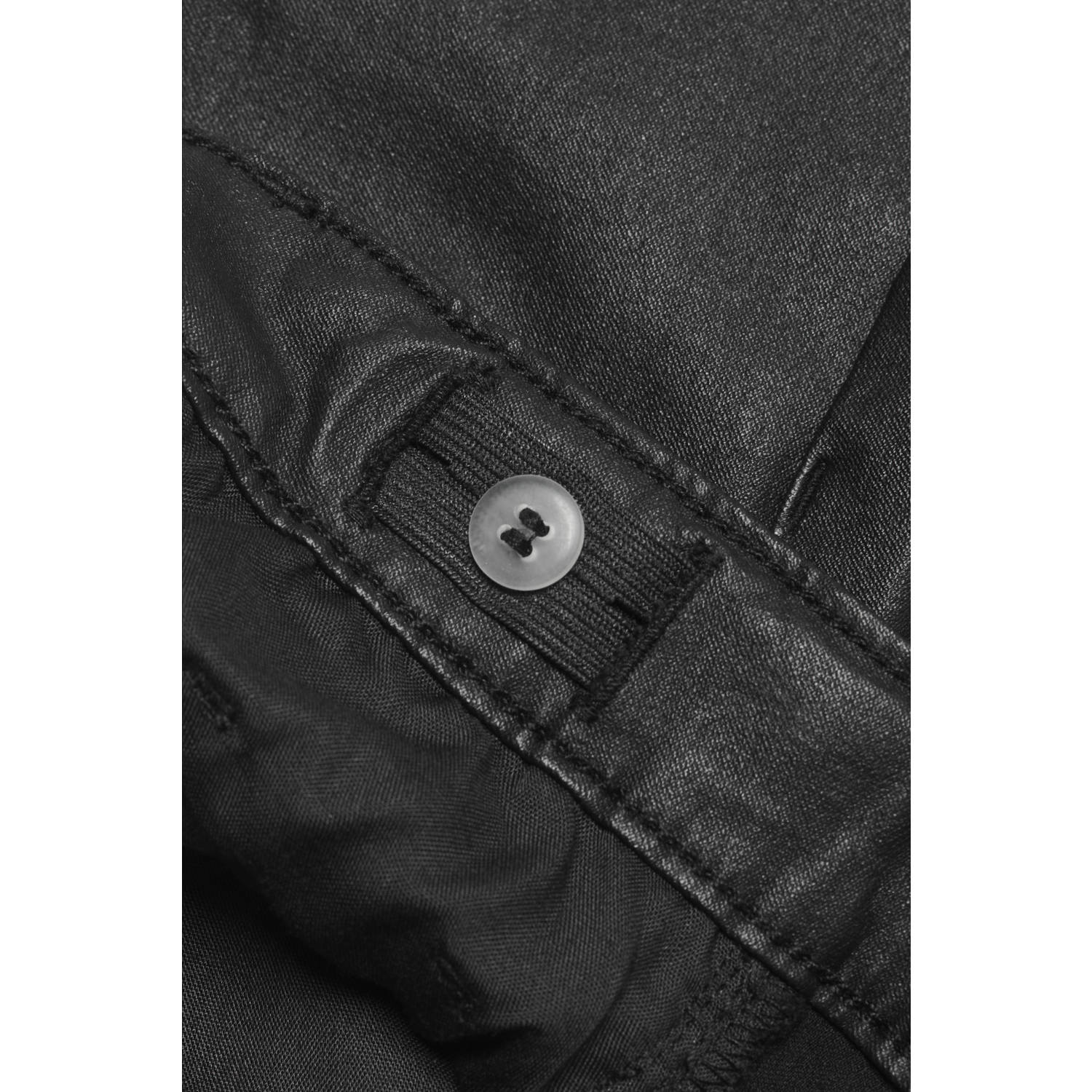 ONLY KIDS GIRL coated flared broek KOGJUICY zwart