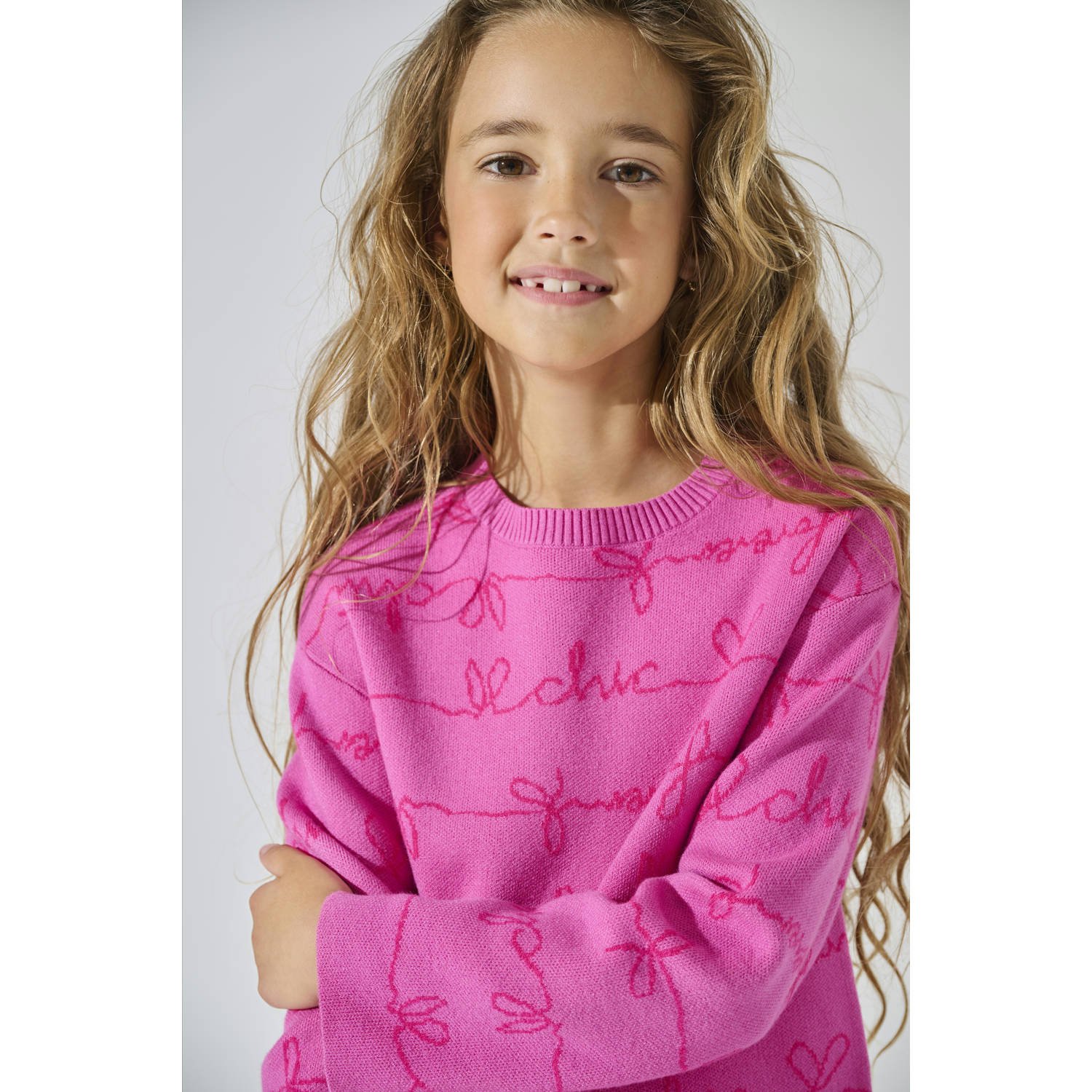 ONLY KIDS GIRL sweater roze