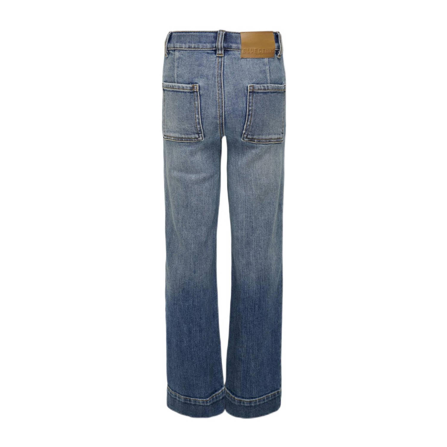 ONLY KIDS GIRL wide leg jeans KOGJUICY medium blue denim
