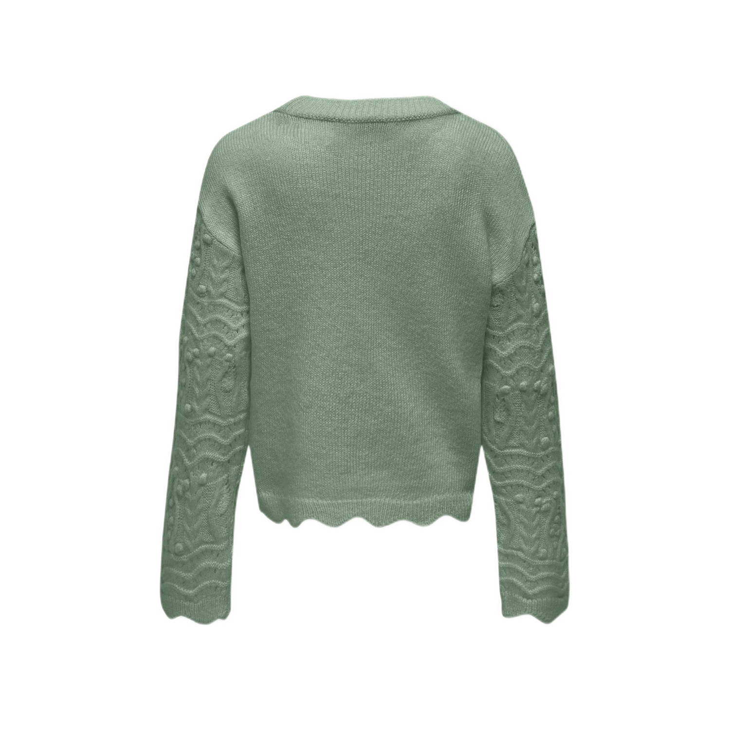 ONLY KIDS GIRL gebreide trui groen