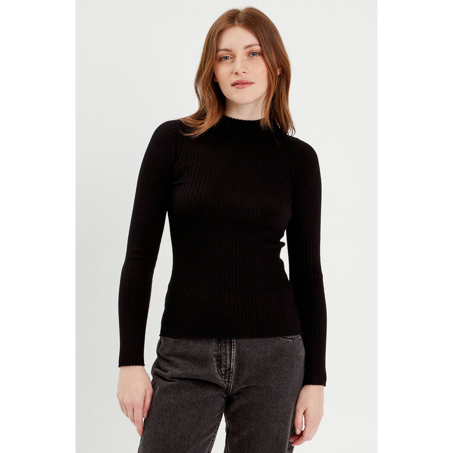 Cache pullover zwart