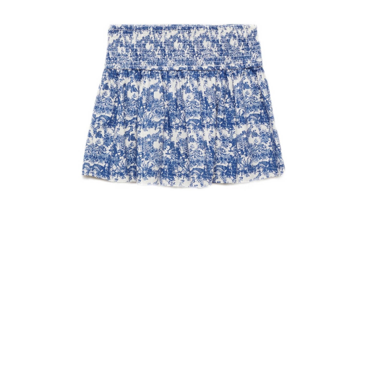 Mango Kids korte rok blauw