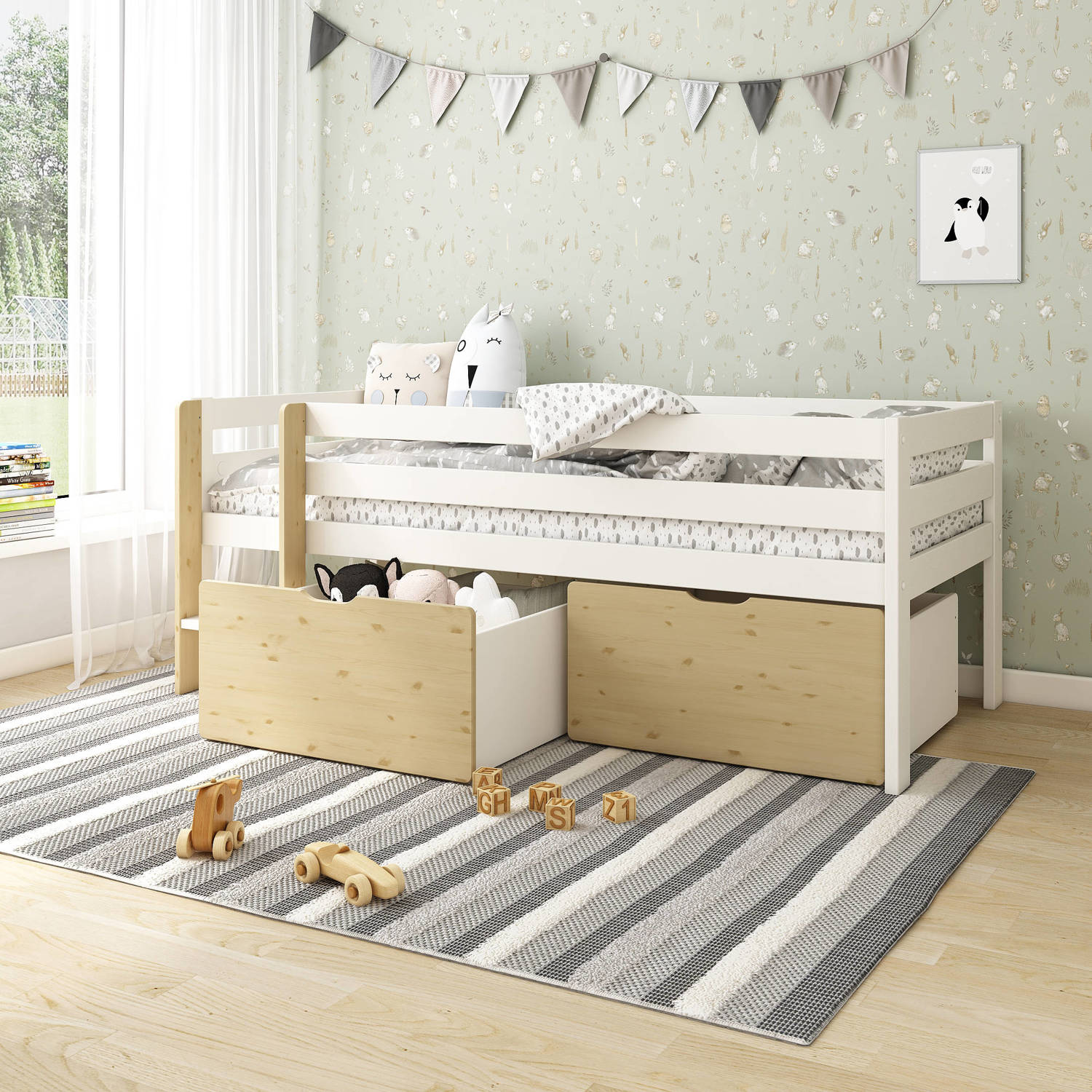 NOUS Kids kinderbed Maddy (90x200 cm)