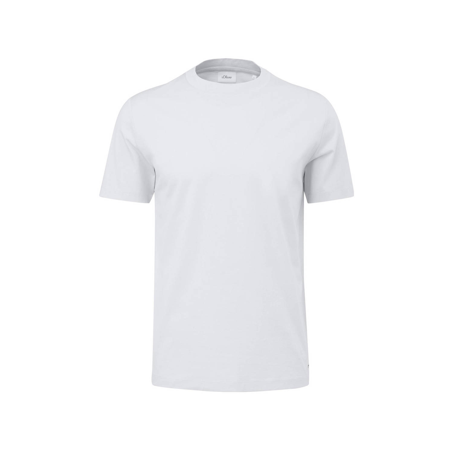 S. OLIVER BLACK LABEL Regular fit T-shirt van puur katoen