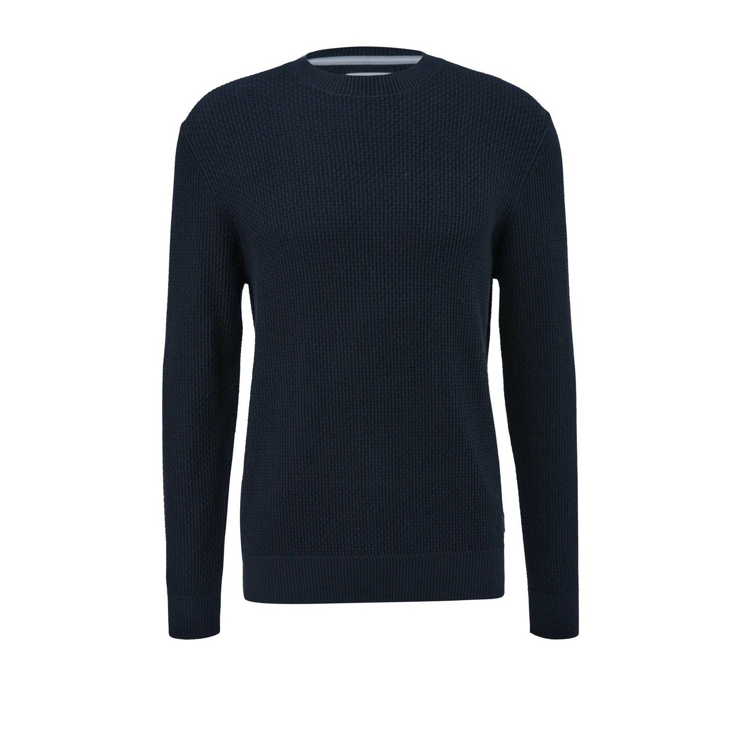 s.Oliver gebreide trui donkerblauw