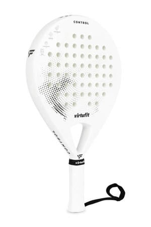 VirtuFit Control Padel Racket - Wit - Zwart